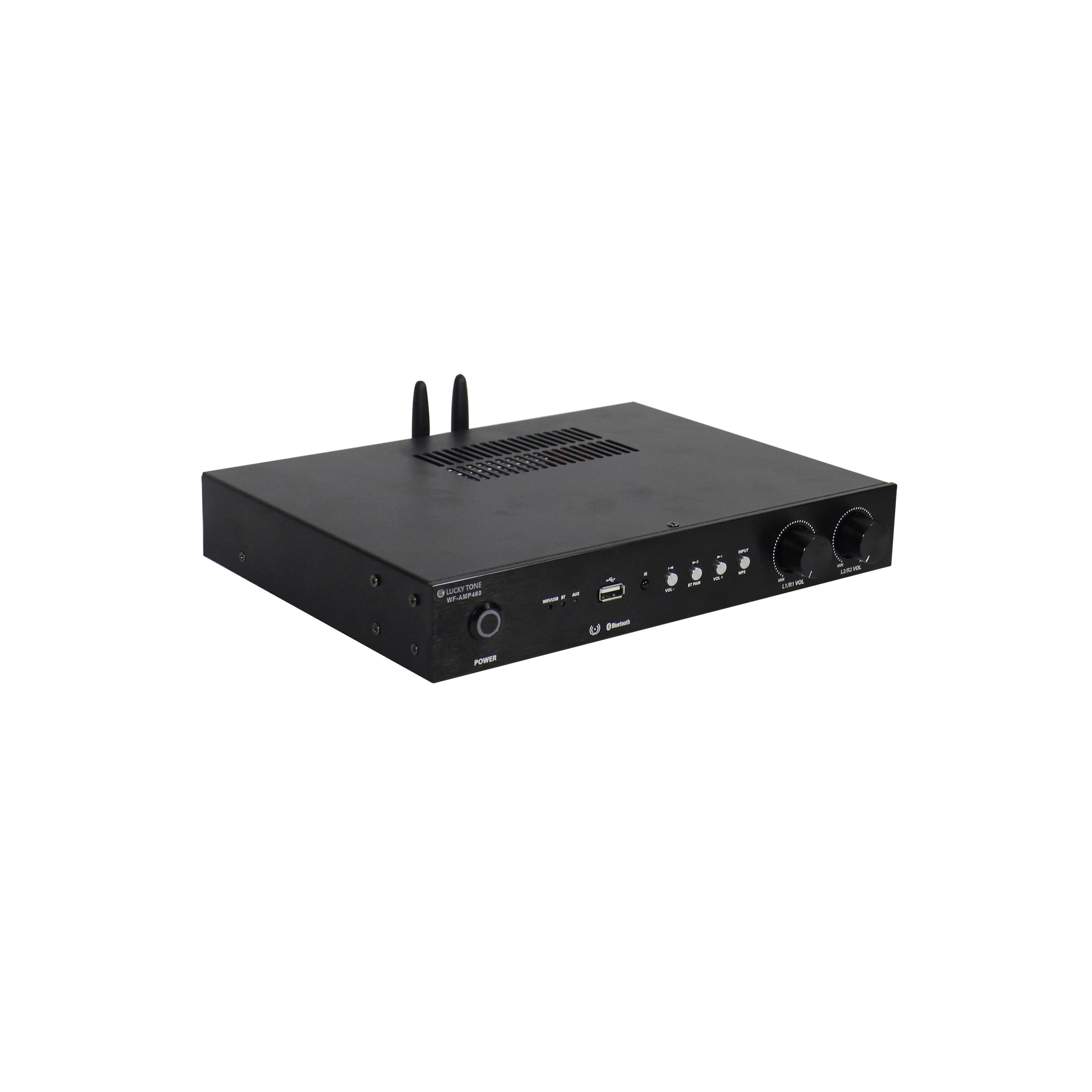 Аудіопідсилювач IS-WFAMP460 4-канальний WiFi та Bluetooth